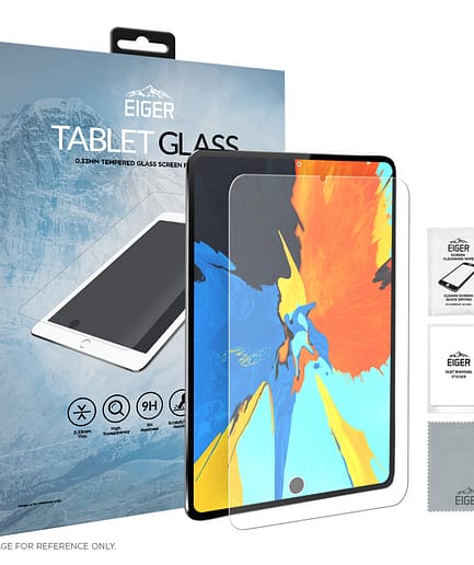 Eiger Mountain Glass Tablet Screen Protector for Apple iPad Mini 6 (2021) in Clear / Transparent