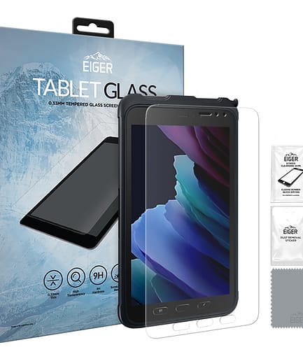 Eiger Mountain Glass Tablet Screen 2.5D Protector for Samsung Galaxy Tab Active3 in Clear / Transparent