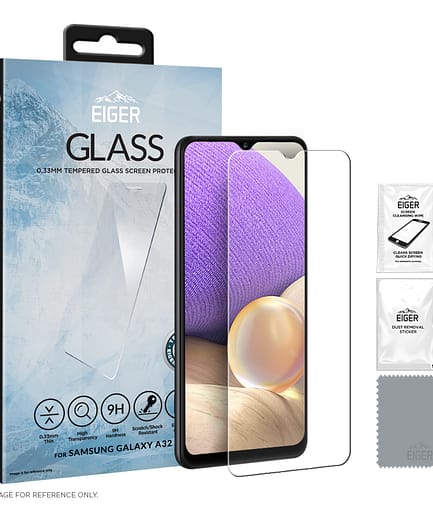 Eiger Mountain Glass 2.5D Screen Protector for Samsung Galaxy A32 4G