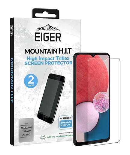 Eiger Mountain H.I.T SP 2 Pack Samsung A13 4G in clear / Transparent