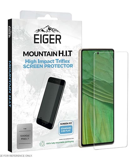 Eiger Mountain H.I.T Screen Protector (1 Pack) for Google Pixel 7 in Clear / Transparent