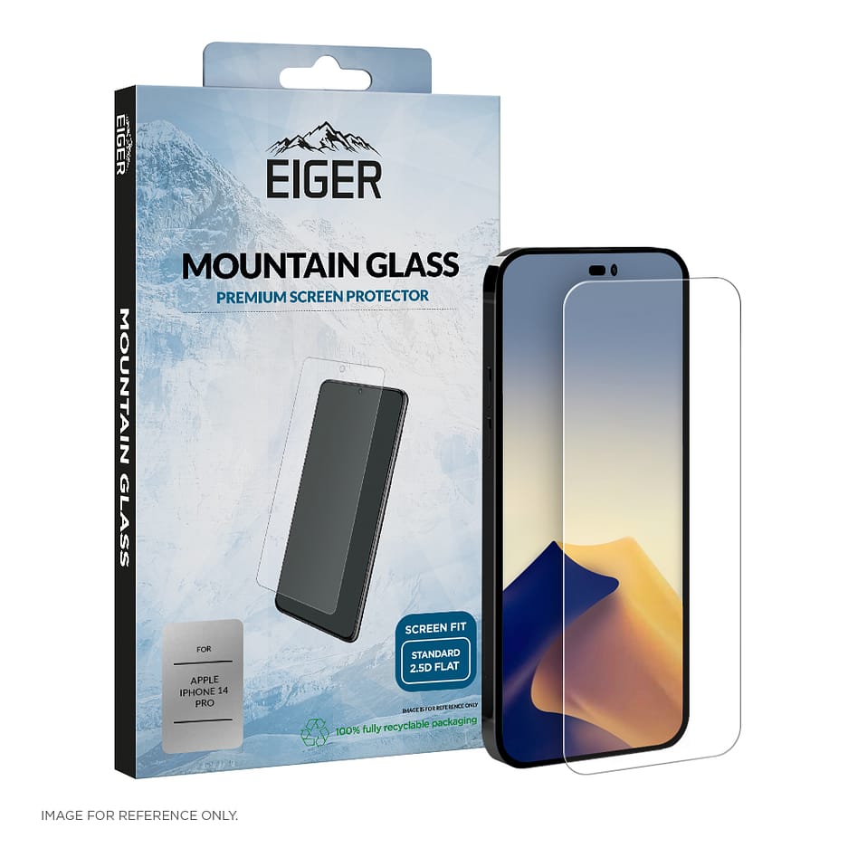 Eiger Mountain Glass 2.5D Screen Protector for Apple iPhone 14 Pro