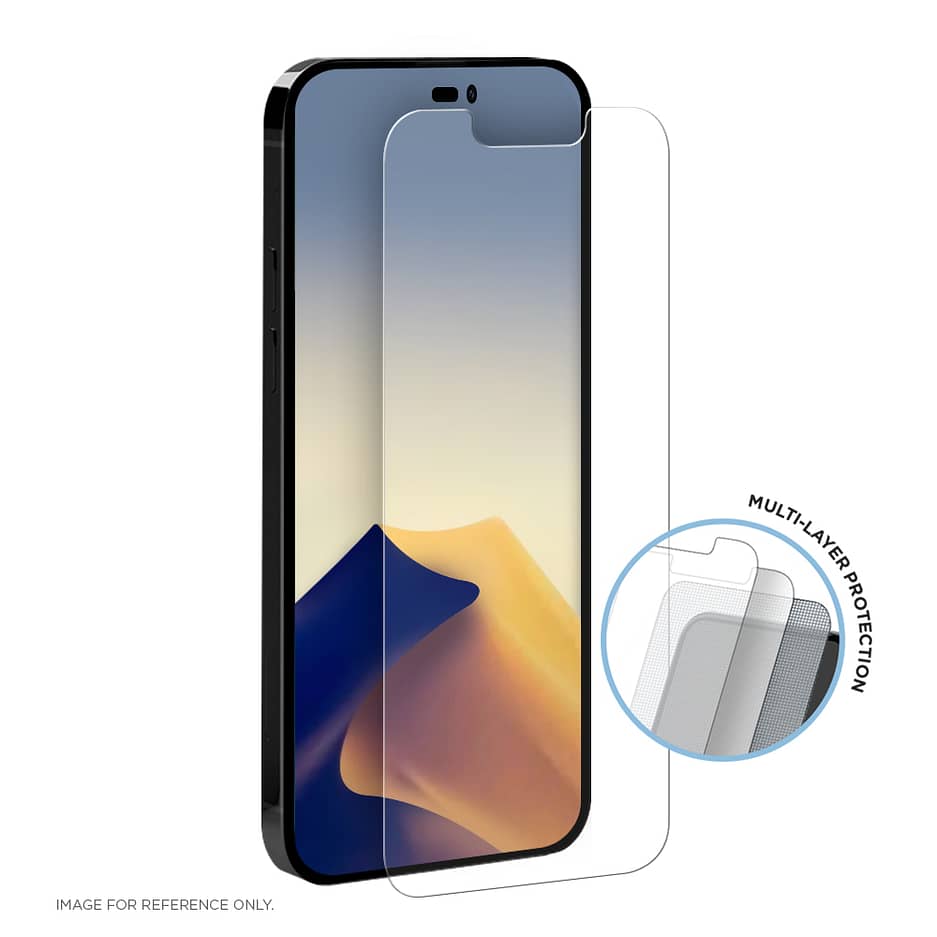 Eiger Mountain H.I.T. Screen Protector (1 Pack) for Apple iPhone 14 Pro Max in Clear / Transparent