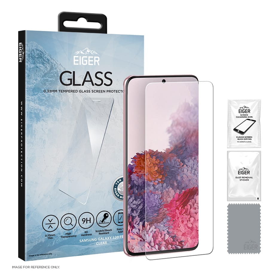 Eiger Glass Screen Protector for Samsung Galaxy S20 FE
